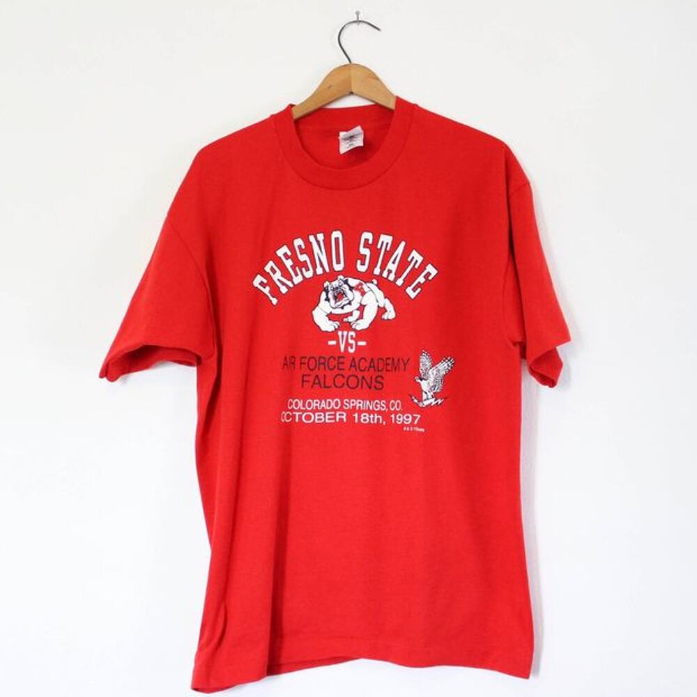 Vintage California State University Fresno CSU Bulldogs T Shirt XL